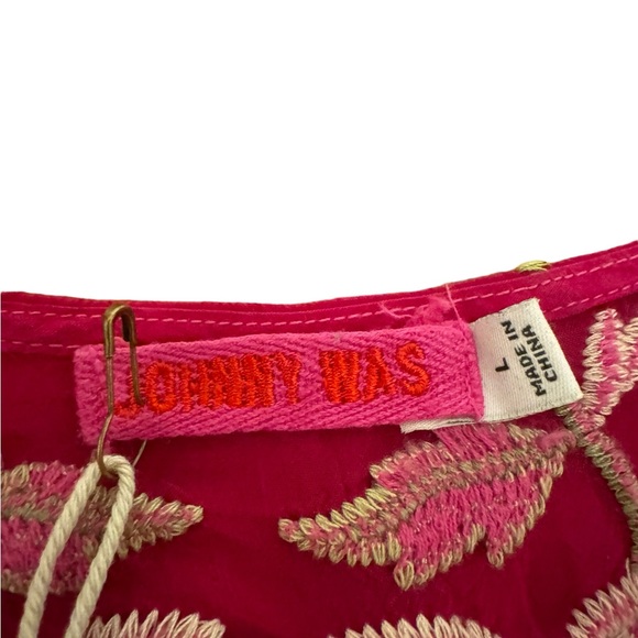 Johnny Was Jenai Blouse in Festive Fuschia. Size L. NWT - Picture 6 of 15